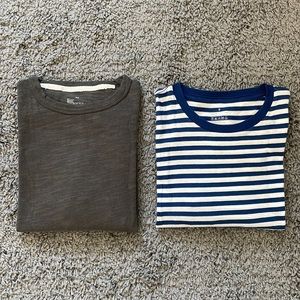 Bundle Deal - 2 Muji Long-Sleeve T-shirts